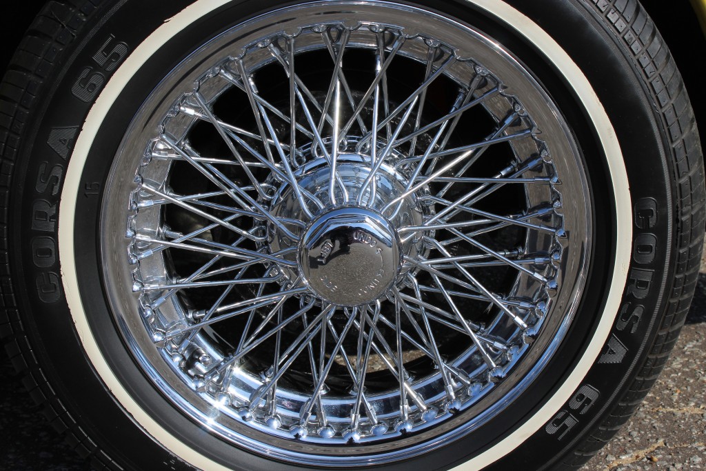 I think this is the cleanest car wheel I have ever seen!