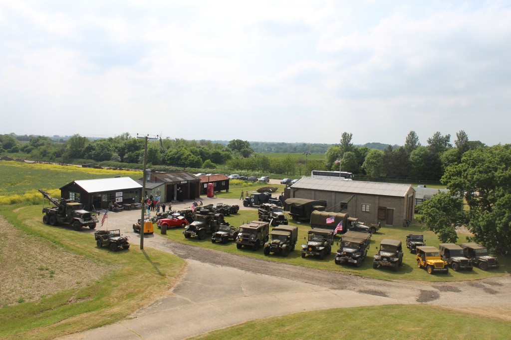 View from the control tower