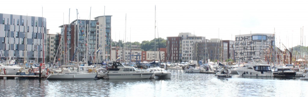 View of UCS from Ipswich Waterfront