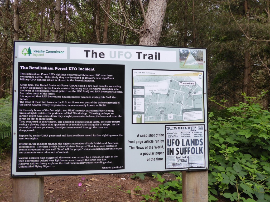 Rendlesham Forest UFO trail