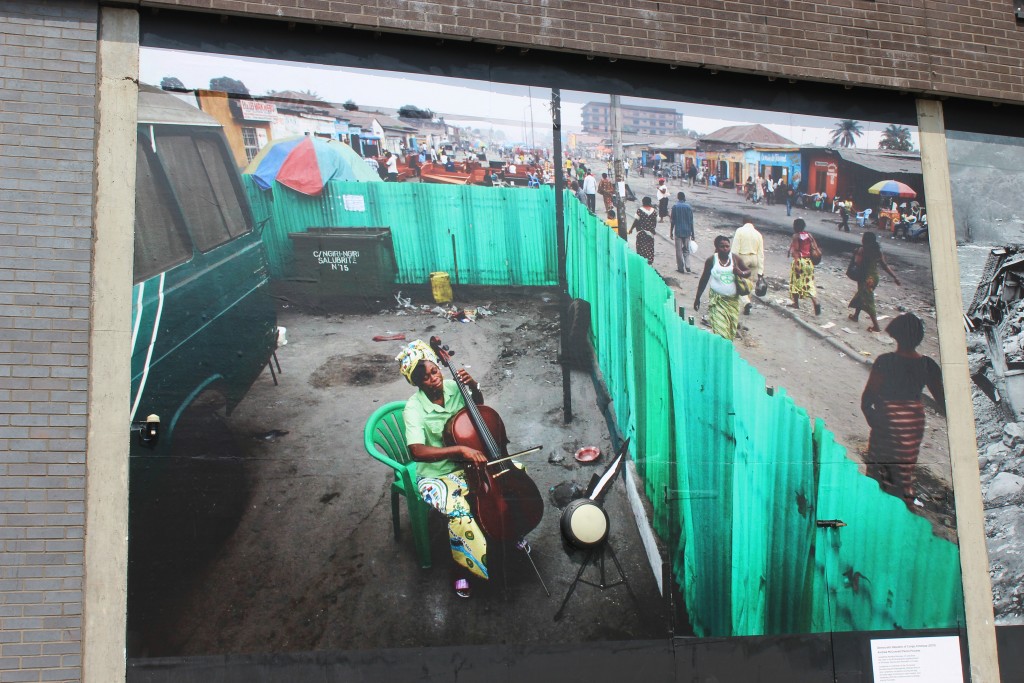 Billboard size photo on Ipswich Waterfront