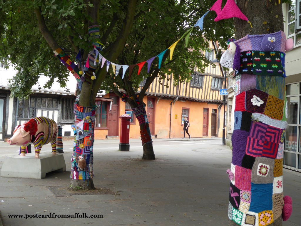 Yarn Bombing hits Ipswich!