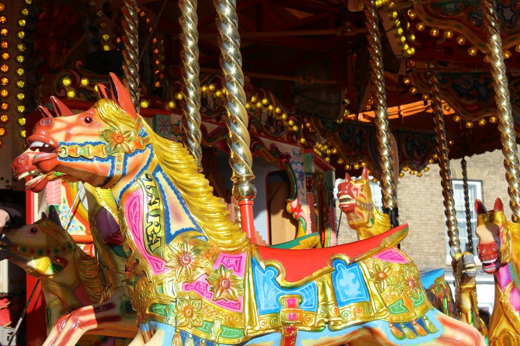 Carousel at Bury St Edmunds Christmas Fayre