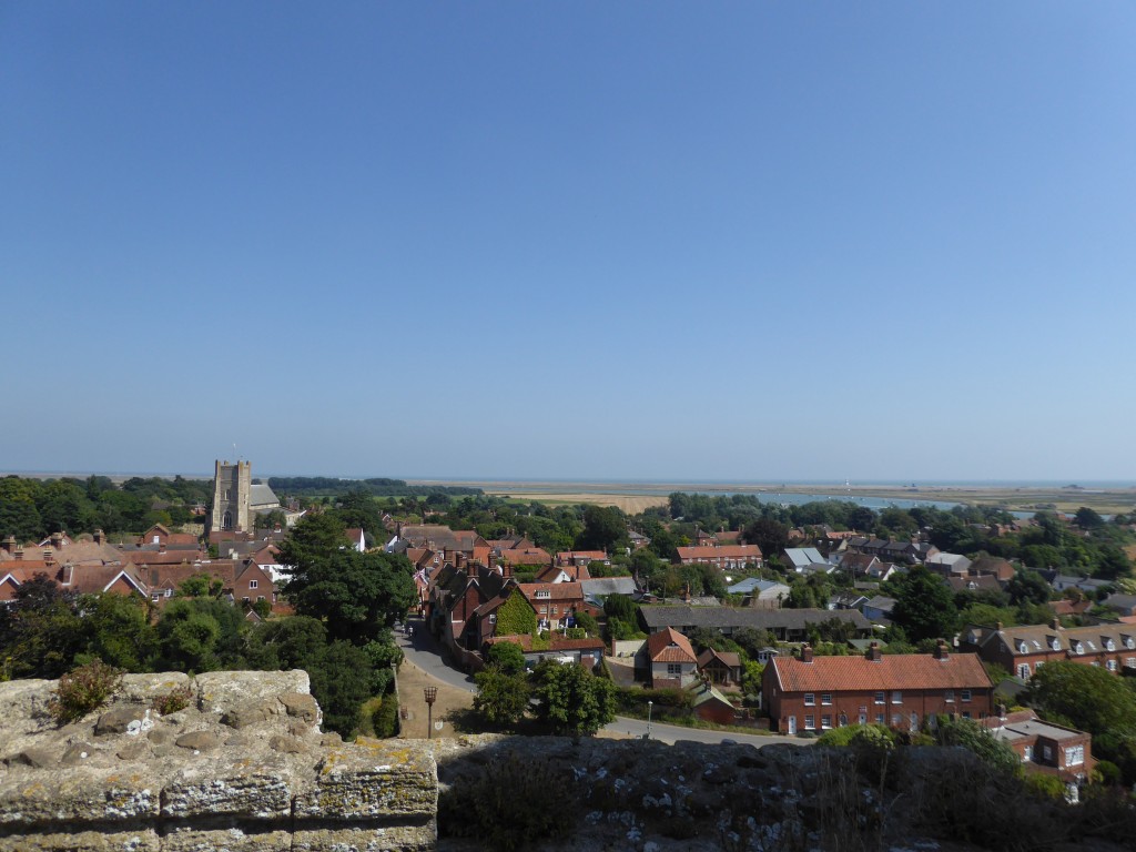 View from top of Orford Castle