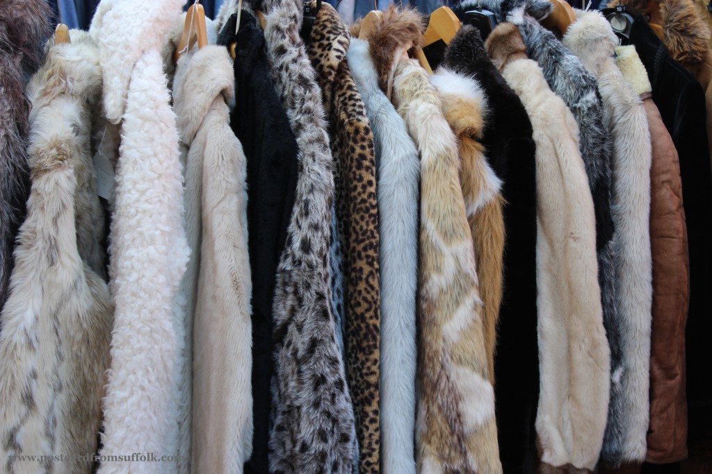 vintage market fur coats