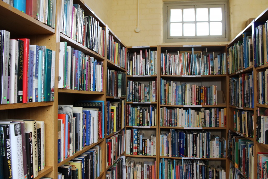 Sutton Hoo second hand book shop