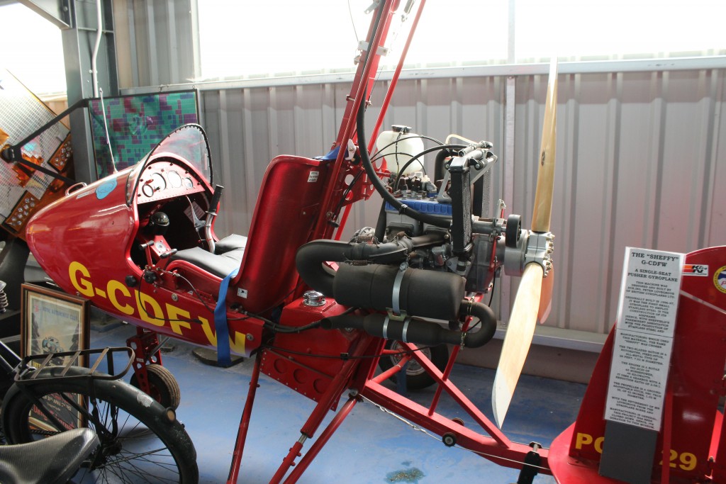 Gyroplane at Norfolk and Suffolk Aviation Museum