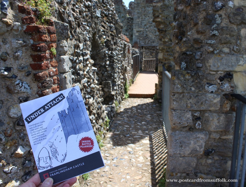 Framlingham castle wall walk