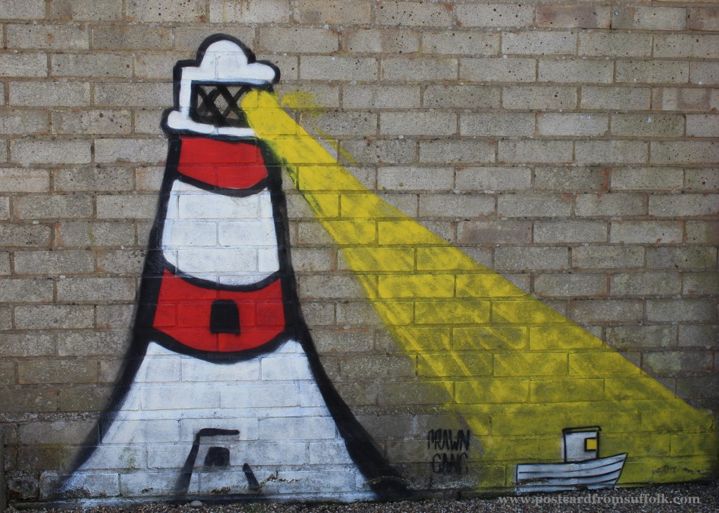 Orford Lighthouse street art