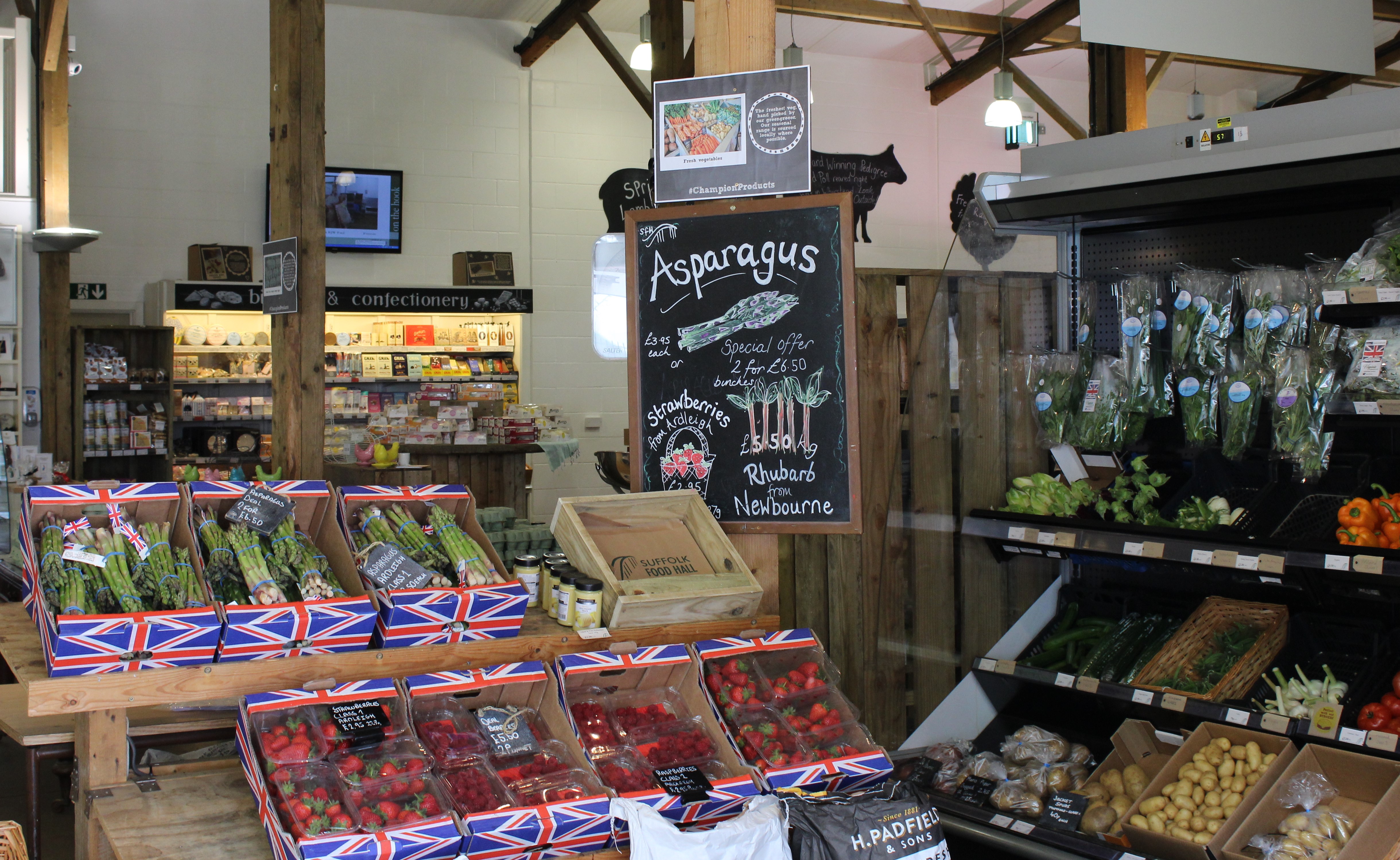 5 Great Reasons to Visit Suffolk Food Hall Postcard from Suffolk