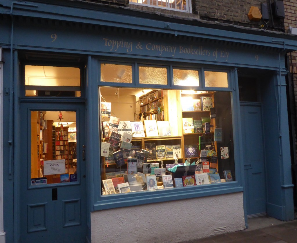 Visiting Ely book shop