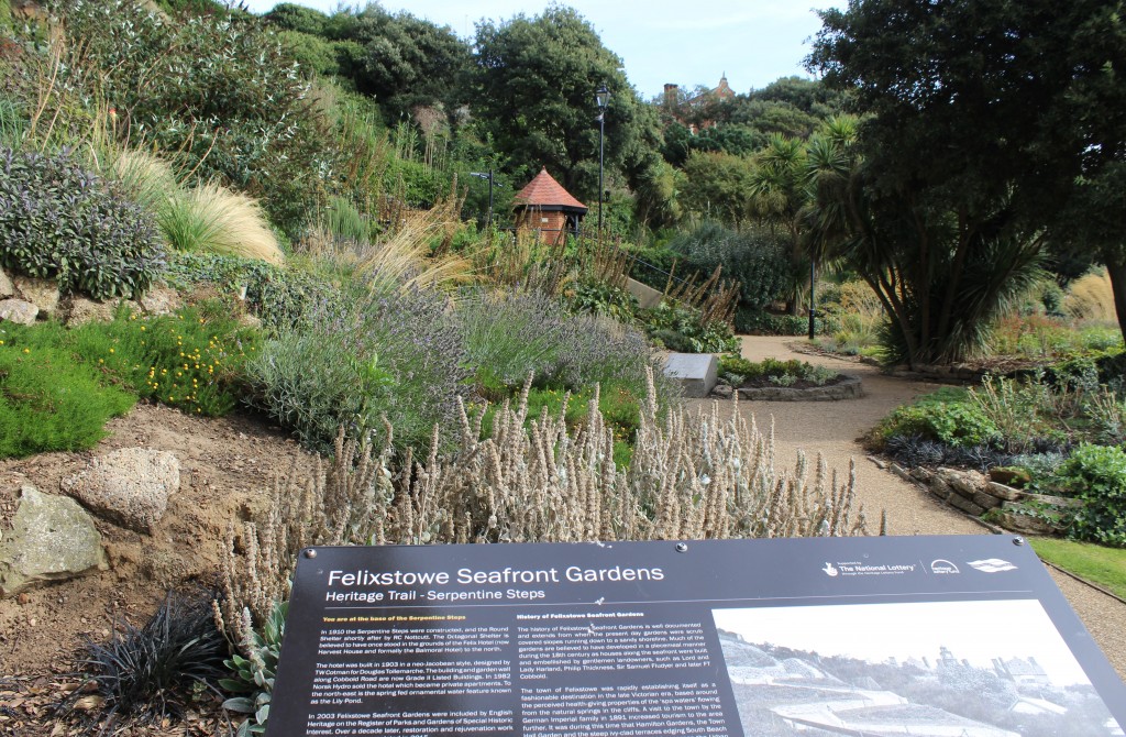 Felixstow seafront gardens