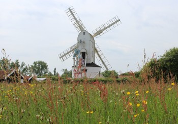 Saxtead grenn post mill