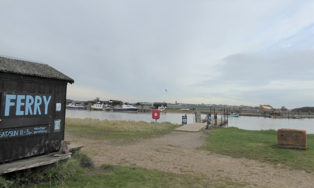 Day out in Suffolk Walberswick ferry