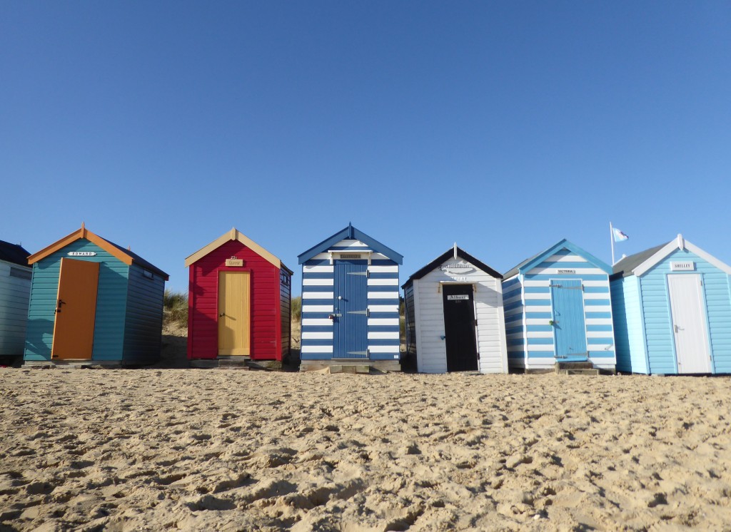 Southwold beach huts