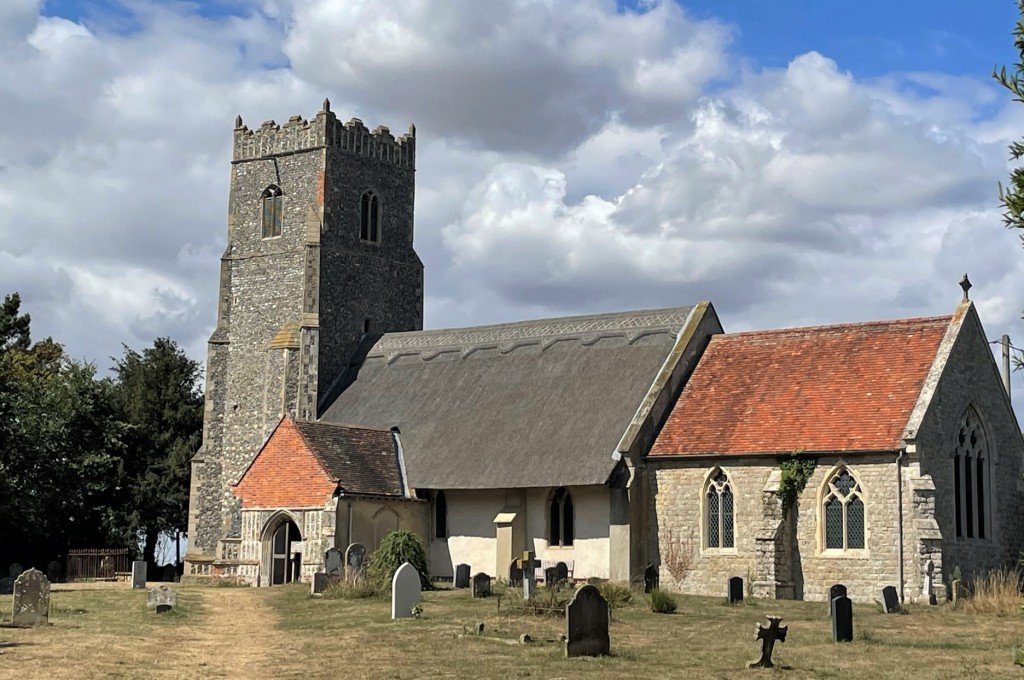 St Botolph's church iken walk suffolk days out