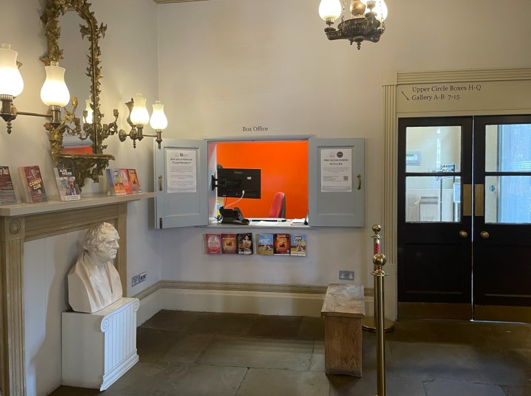 Theatre Tour at Theatre Royal, Bury St Edmunds Postcard from Suffolk